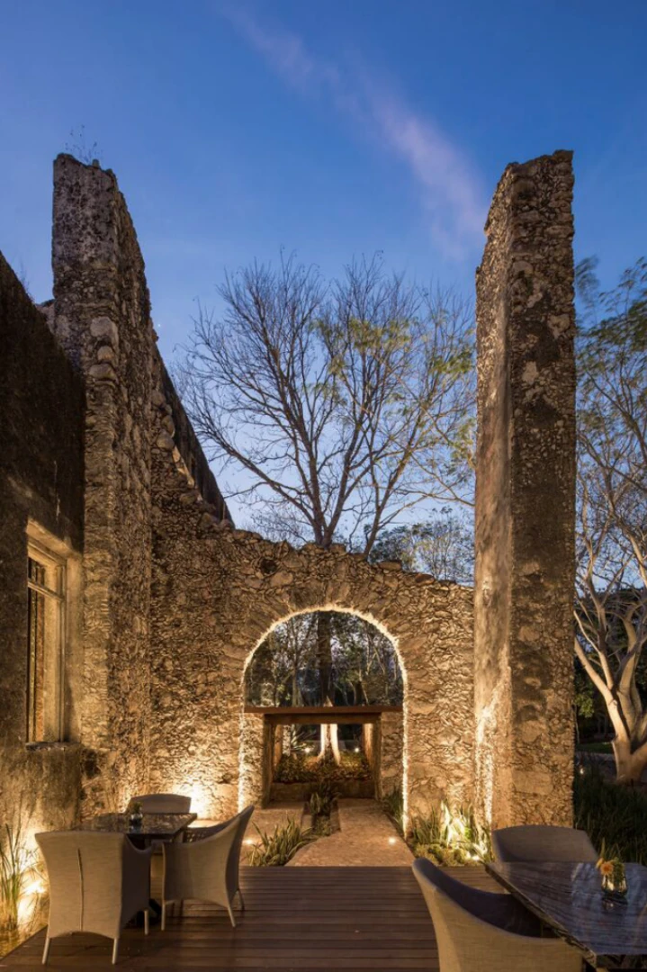 The Ixi’im restaurant in Chocholá, Mexico, by Mexico's Central de proyectos and Paulina Morán