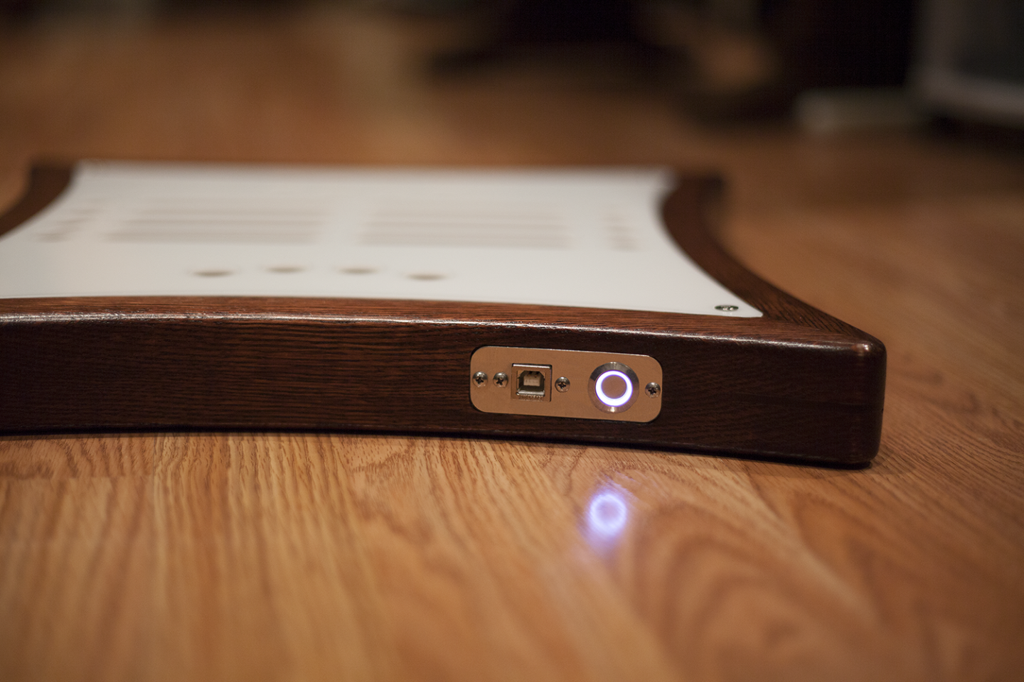 The instrument can also be used to control music production software and hardware over USB-MIDI