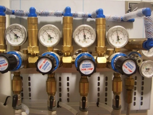 The system monitors the beer environment too - checking temperature and pressure constantly