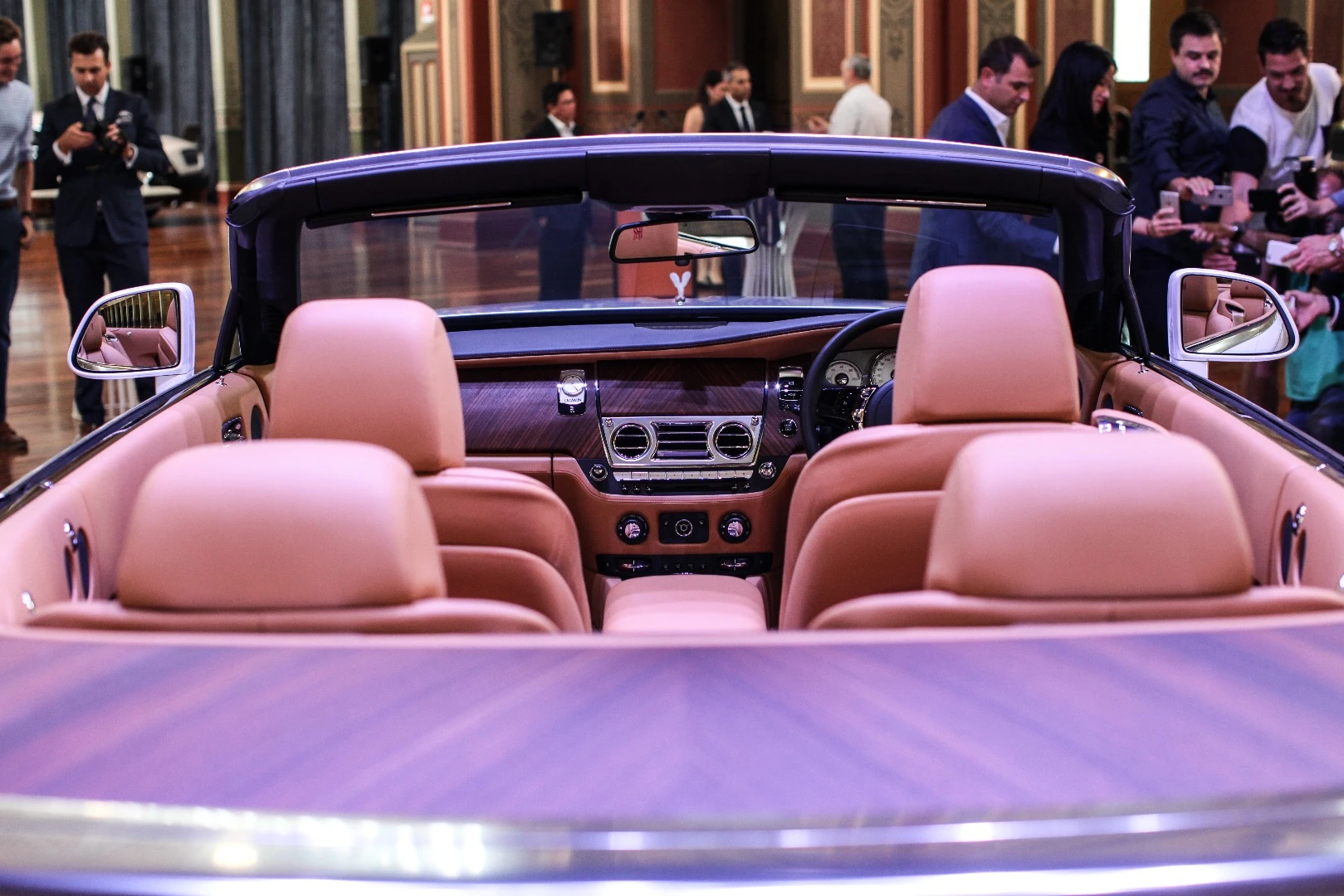Rolls has worked to make sure rear seat passengers aren't cramped or uncomfortable in the Dawn