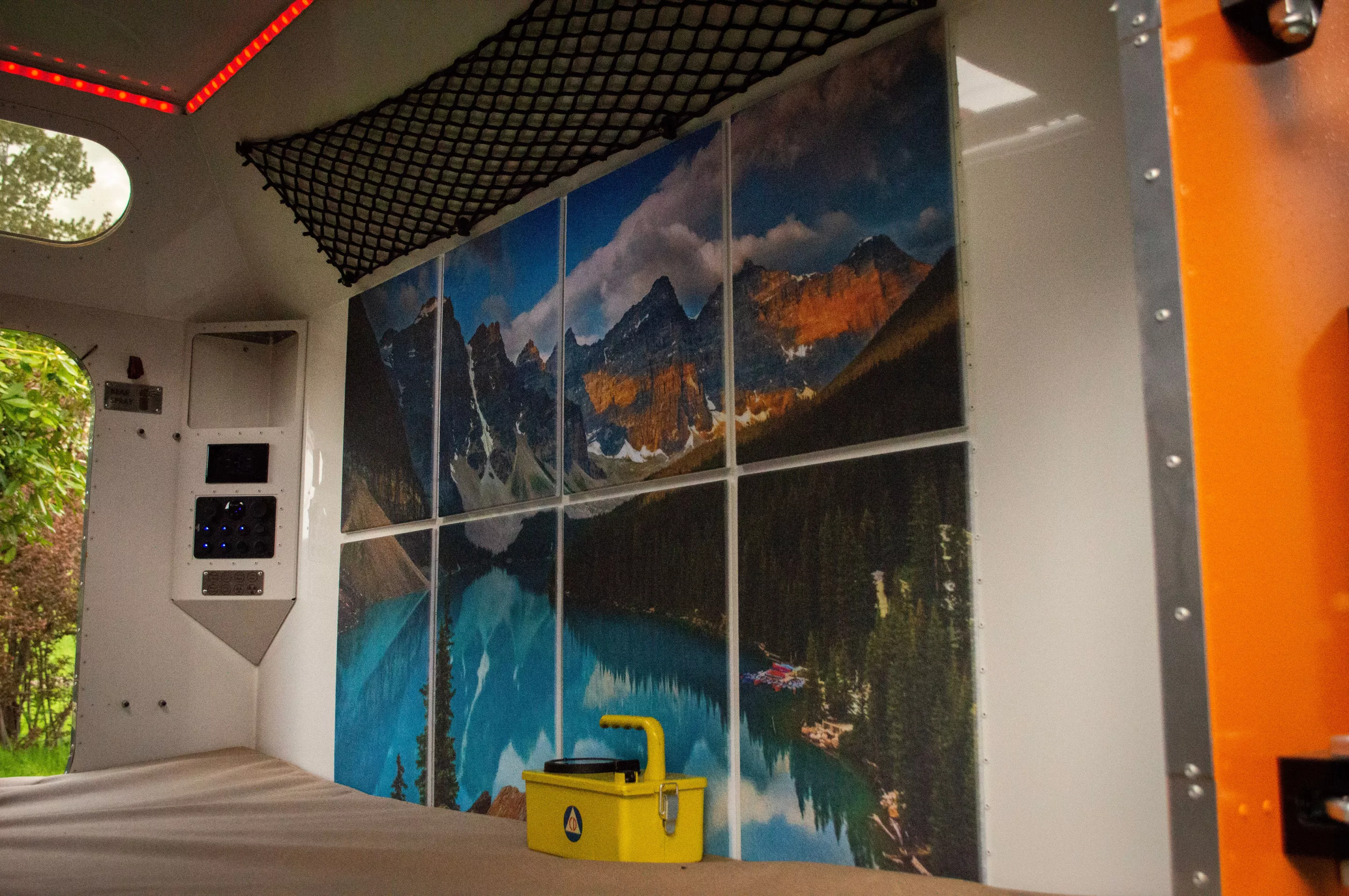 It might be a shit show outside, but this Mammoth ELE trailer still brings calming natural views