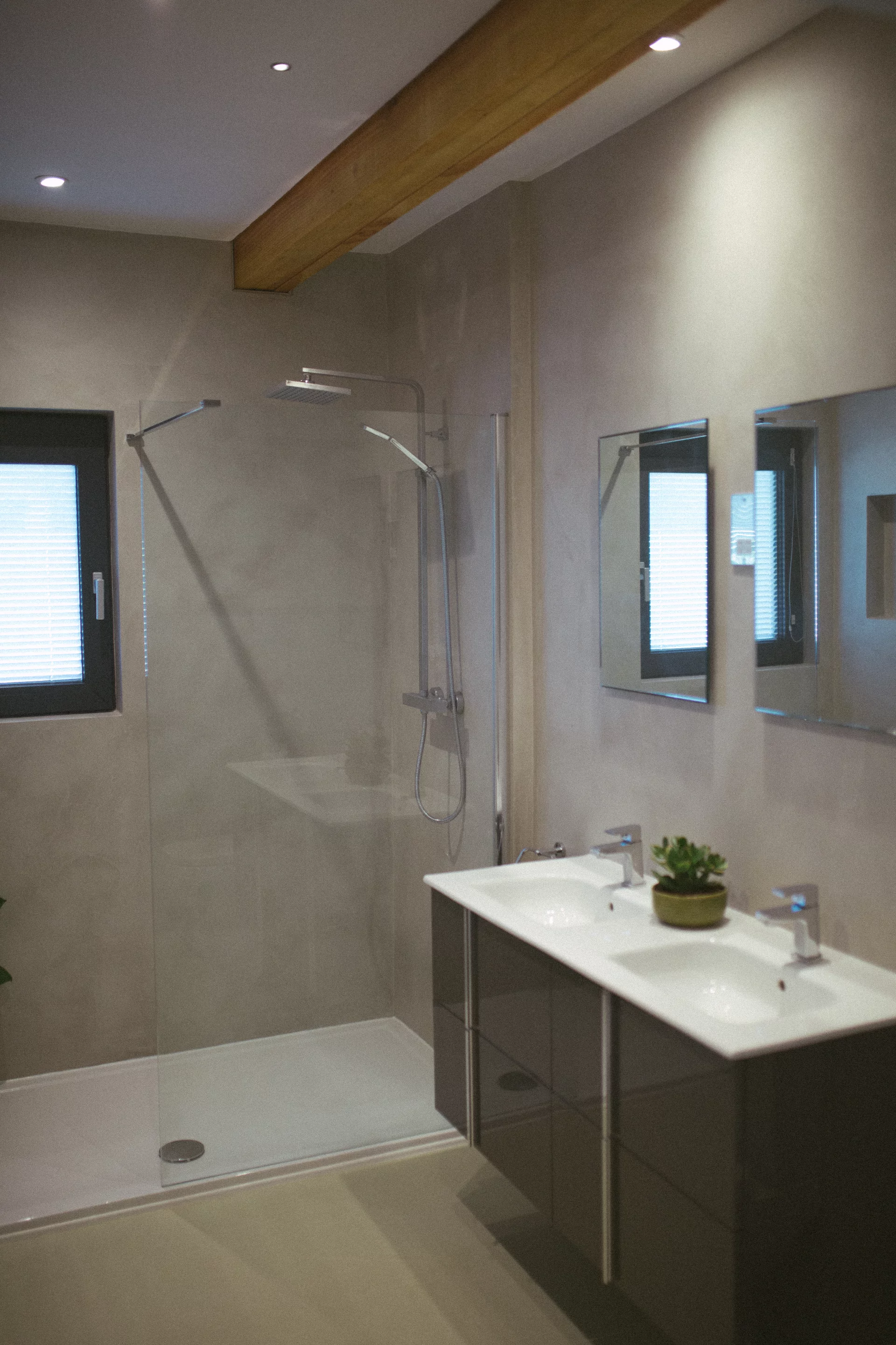 One of Black Barn's bathrooms