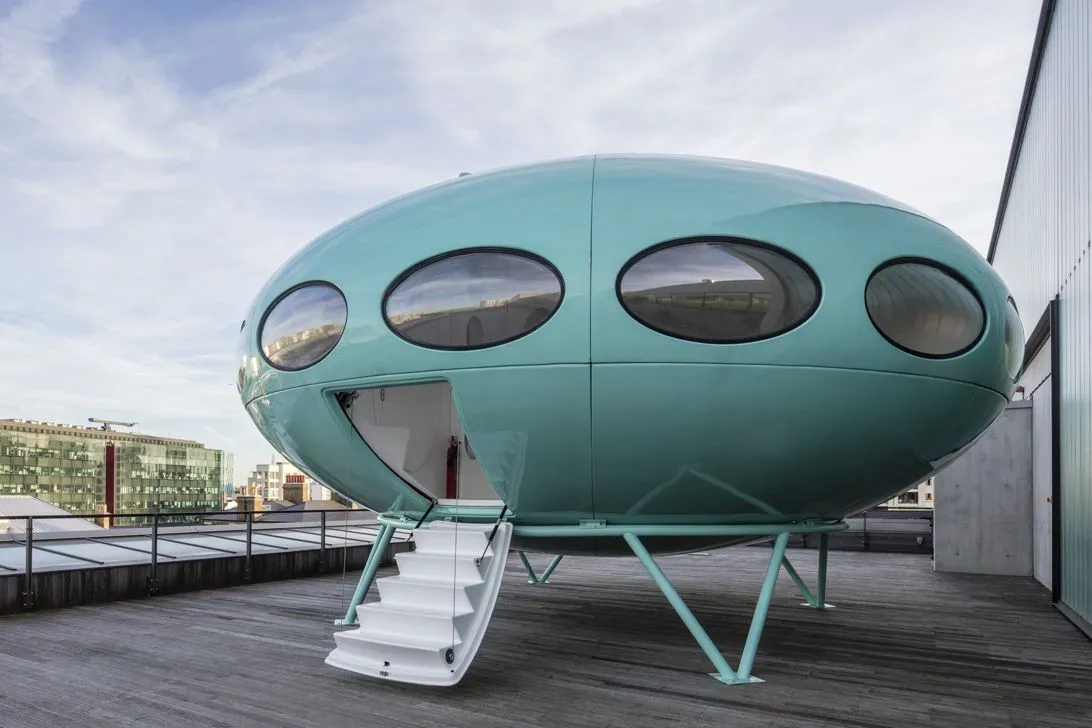 Futuro House No. 022 has been restored by Craig Barnes