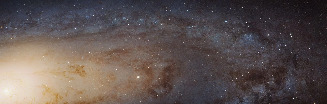 Hubble's stunning mosaic of the Andromeda galaxy comprises 411 individual images (Image: NASA)