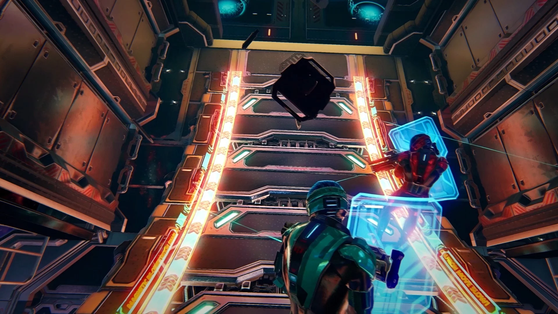 Singularity features some mind-bending anti-gravity sections, fitting given the space station setting