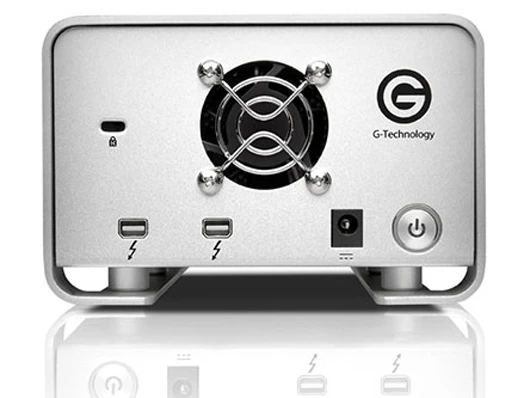 G-RAID with Thunderbolt rear