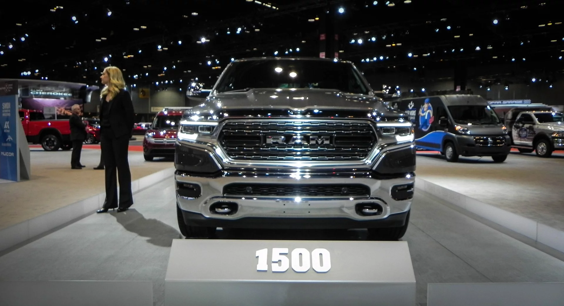 An all-new chassis and body frame gives the 2019 Ram 1500 a best-in-class two capability