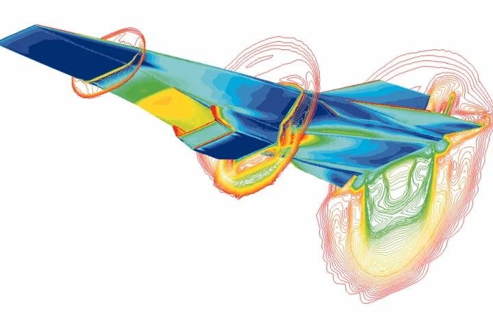 The 3D printing results could be used in the development of hypersonic craft similar to the X-43A seen here