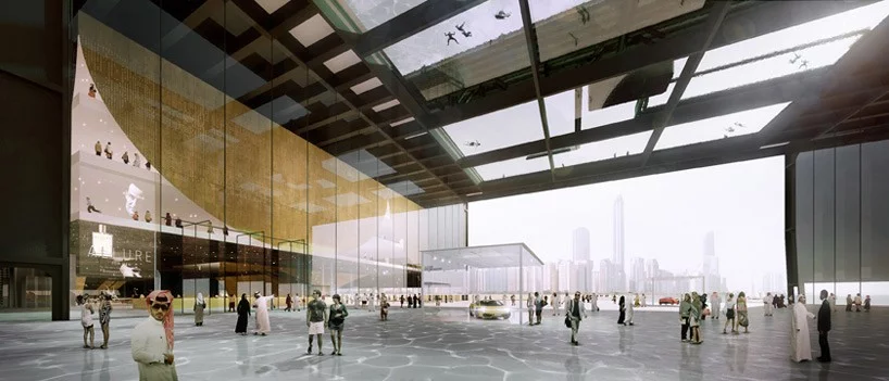 The huge interior would easily accommodate the museum and cultural exhibition area mentioned by the firm (Image: Chris Collaris Design)