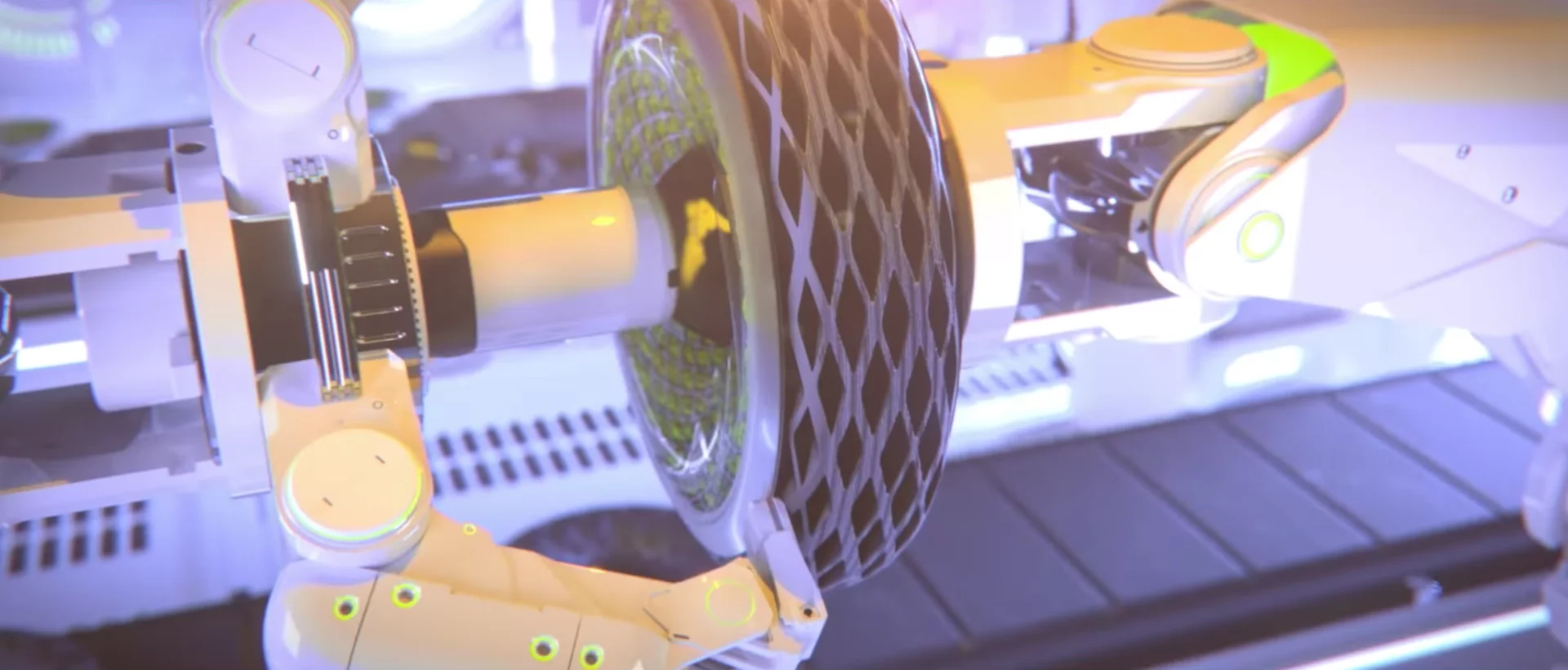 Goodyear's Oxygene tire would be 3D printed using rubber powder from recycled tires