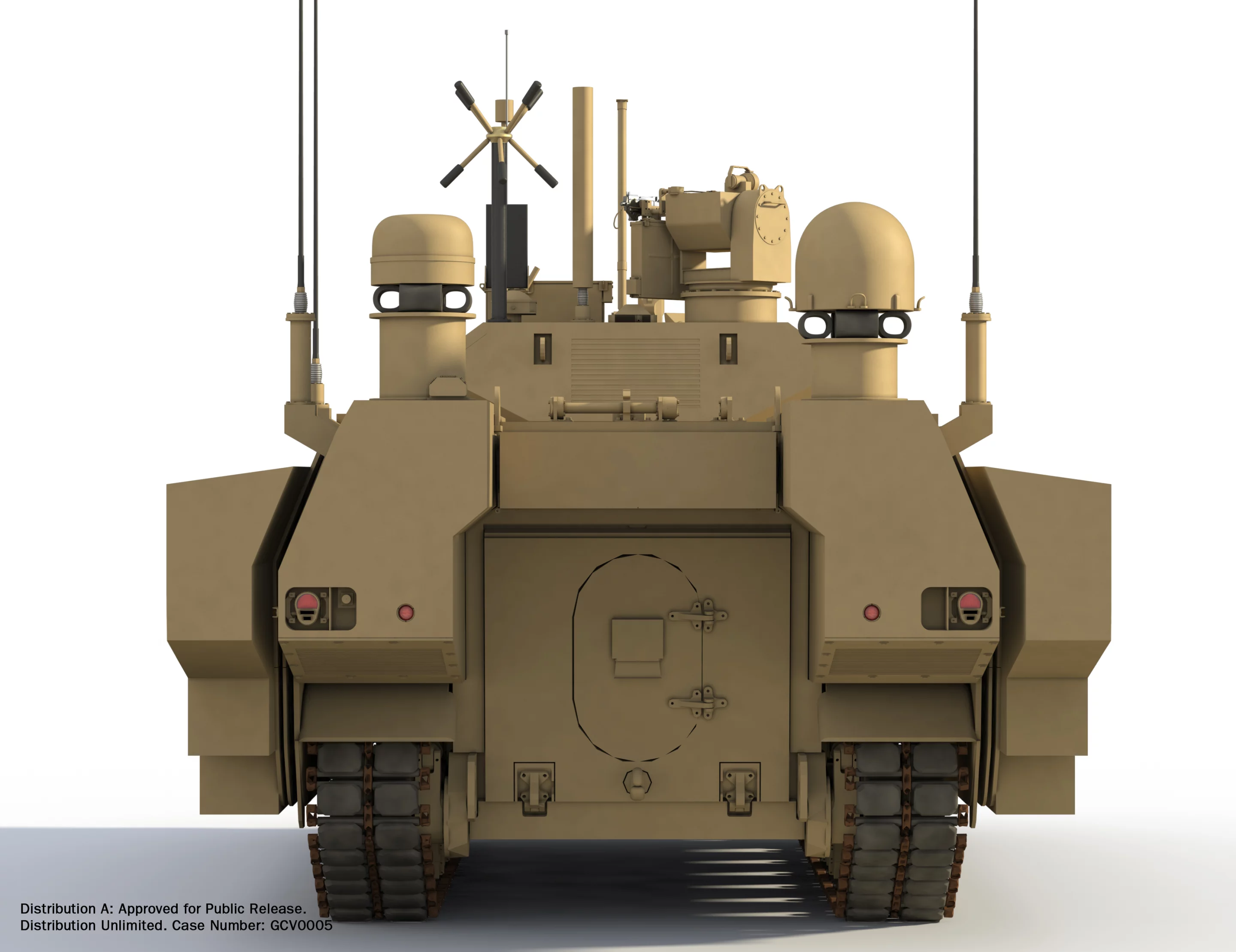 Artist's concept of the BAE Systems/Northrop Grumman hybrid GCV