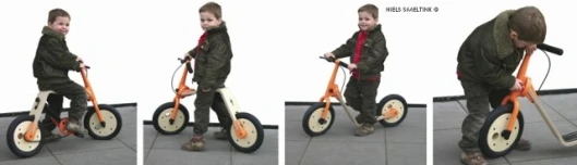 Kid Balance can be a bike or a scooter