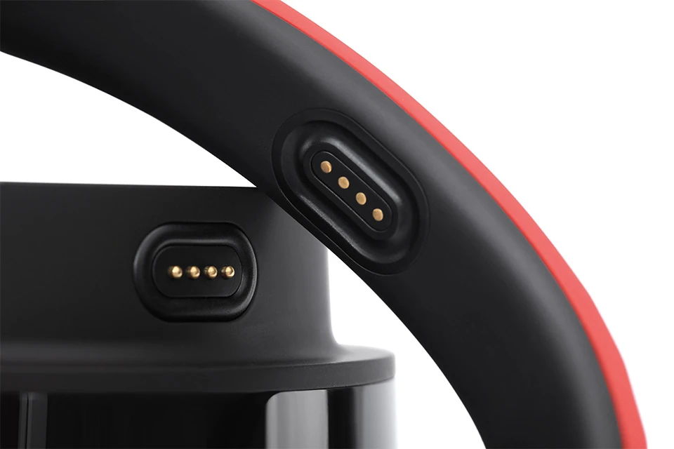 The charge points double as water sensors