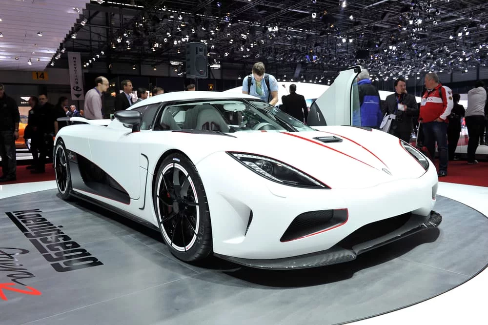 The Agera R debuts at the 2011 Geneva Motor Show