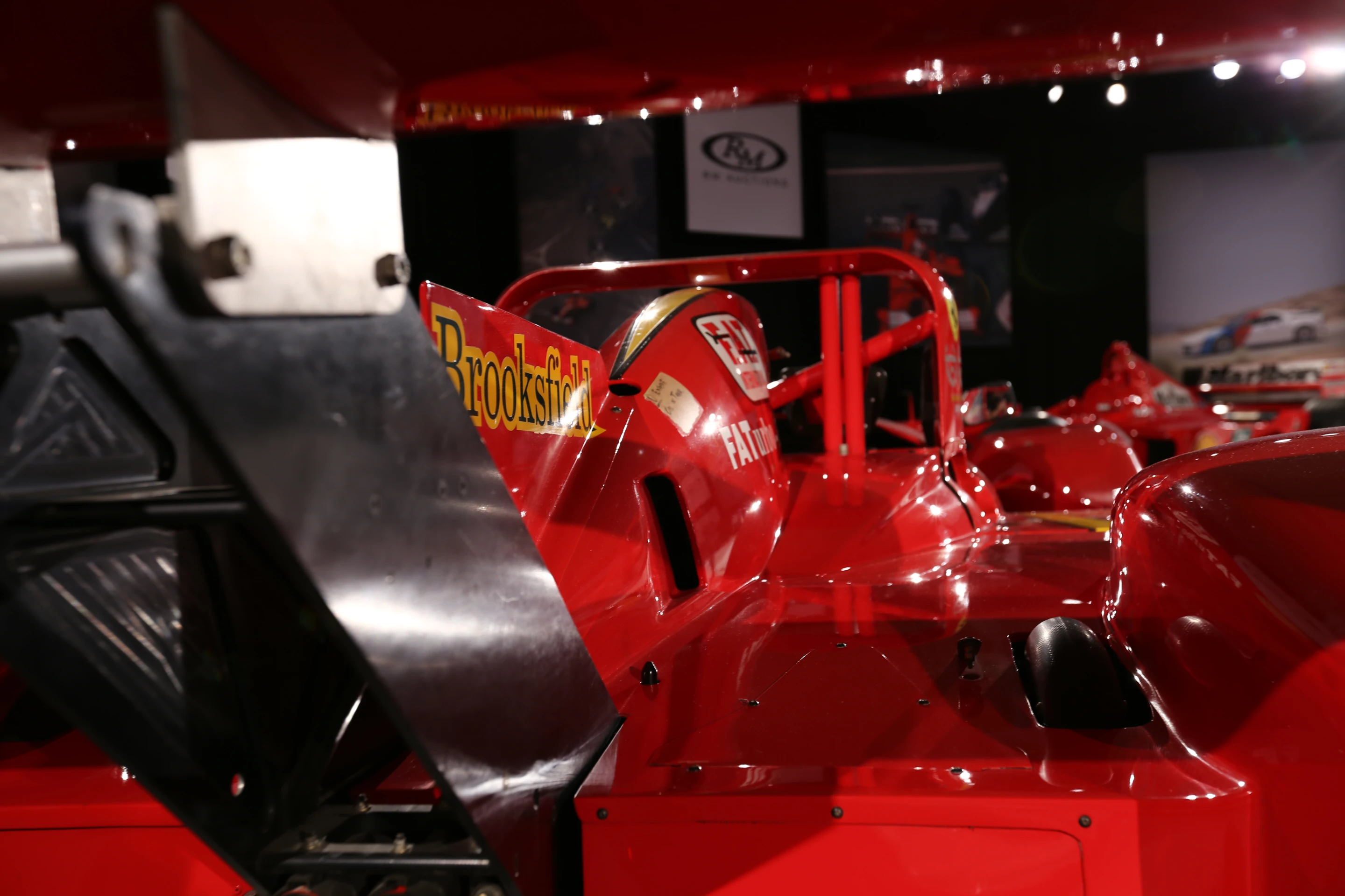 A number of aerodynamic features can be seen on the 1998 Ferrari 333 SP (Photo: Angus MacKenzie/Gizmag.com)