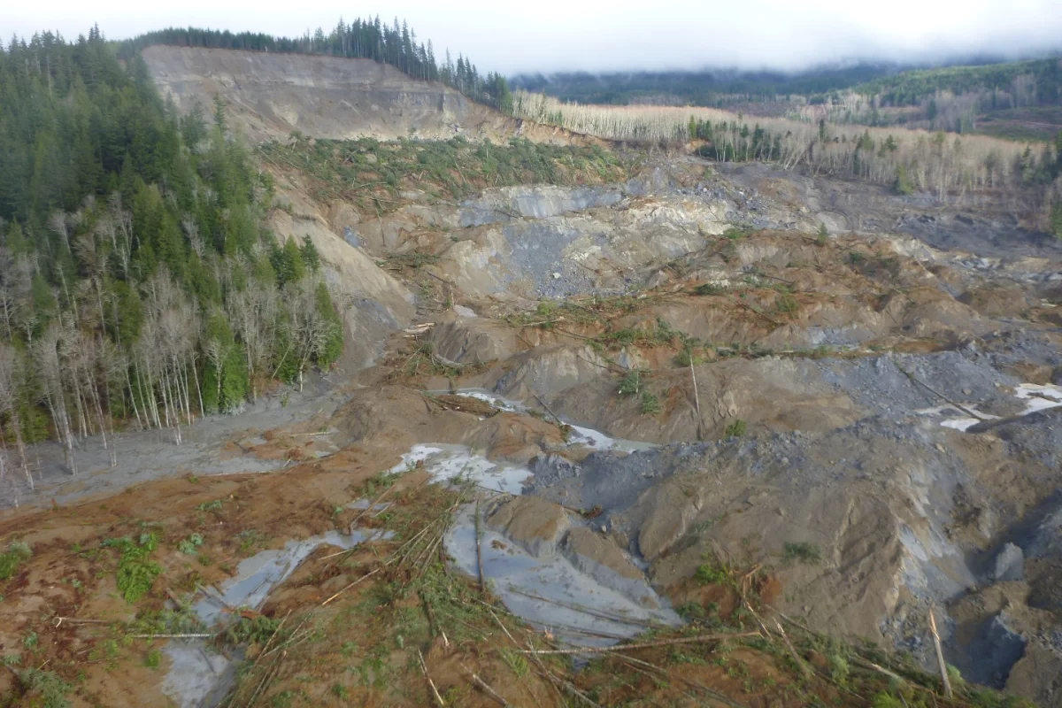 The March 22, 2014 SR530 landslide near Oso, Washington, caused 43 fatalities, destroyed a neighborhood, blocked a state highway, and temporarily dammed the North Fork Stillaguamish River
