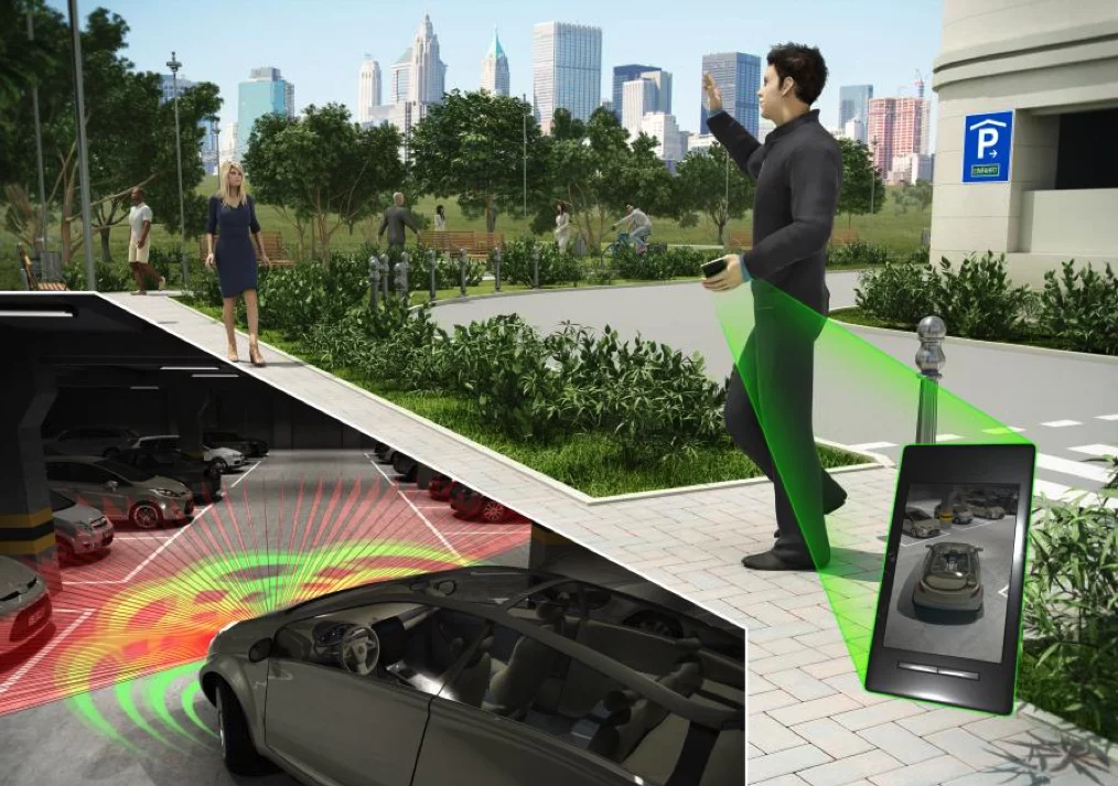 A rendering of a Valet Park4U user