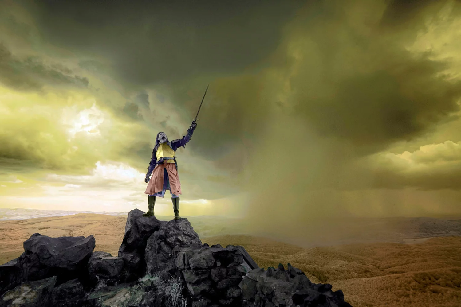 Honorable Mention in the Photo Essay category, a collection called Storm Warriors