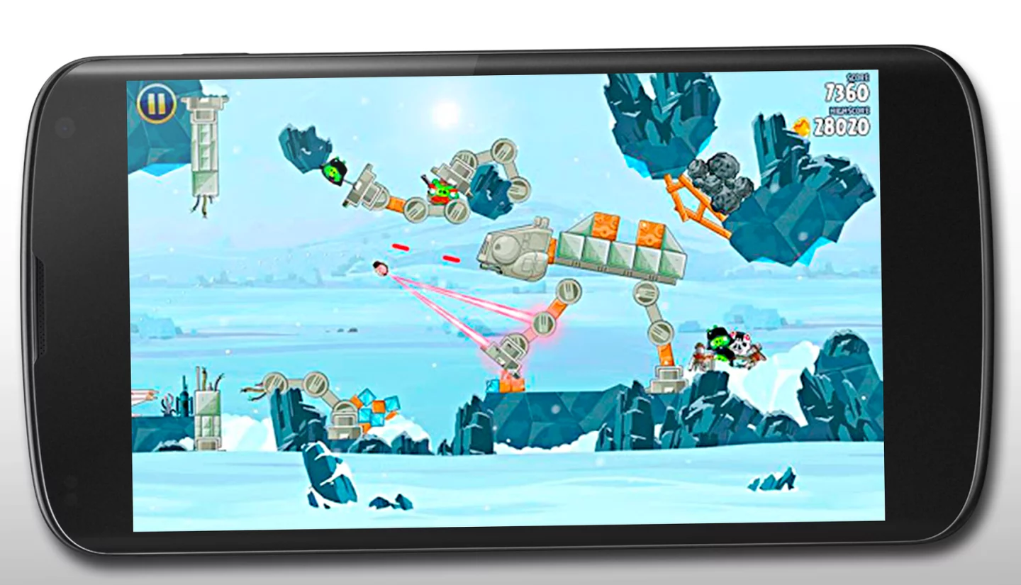 Now you can even fling birds on Hoth