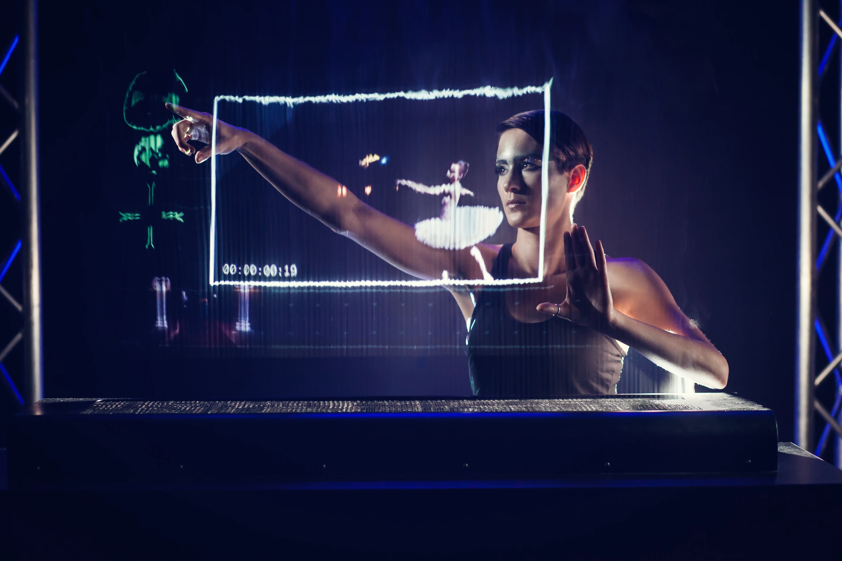 A Minority Report-like interface