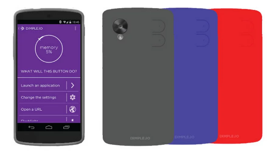 Another of the project's stretch goals is a smartphone case that incorporates the NFC buttons
