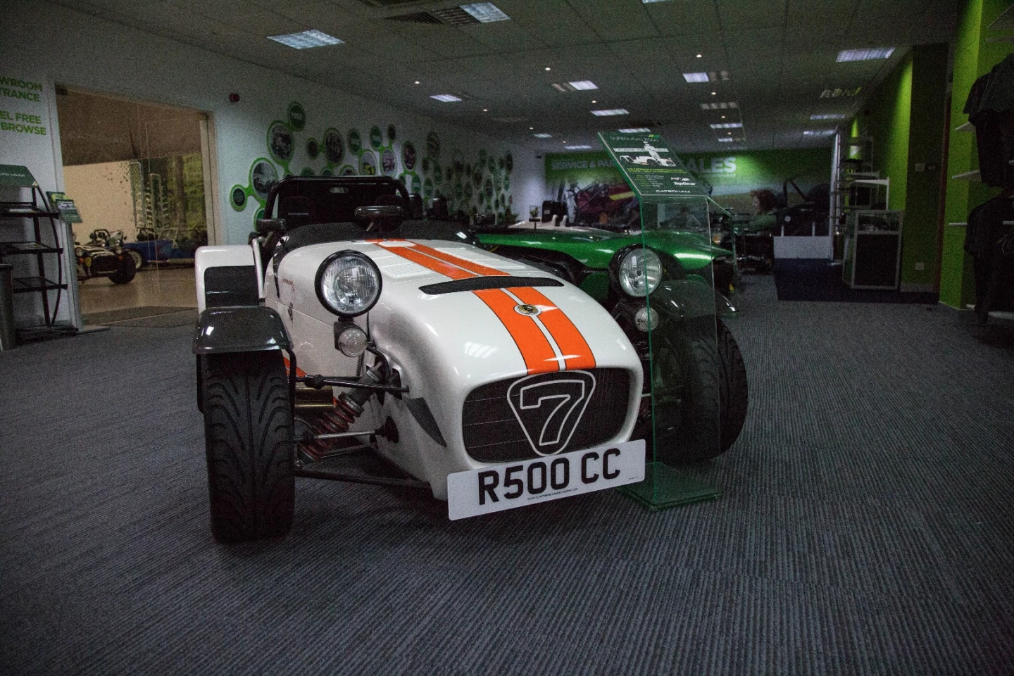 This R500 Superlight shot to fame after setting a lap record around Top Gear's test track