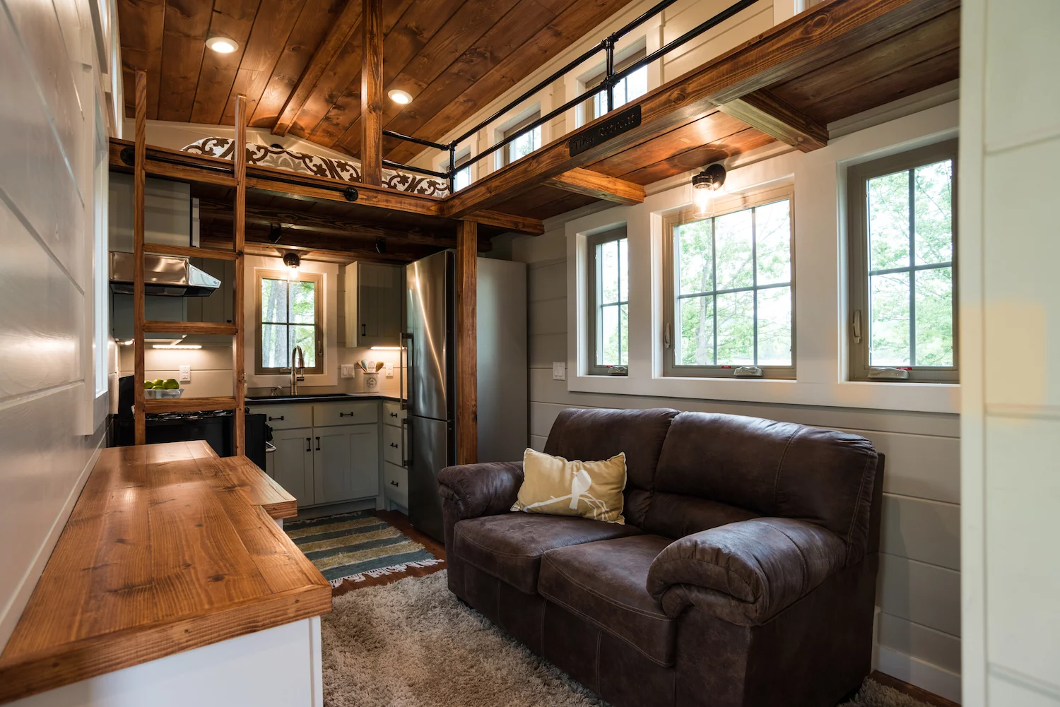 The Retreat's living room