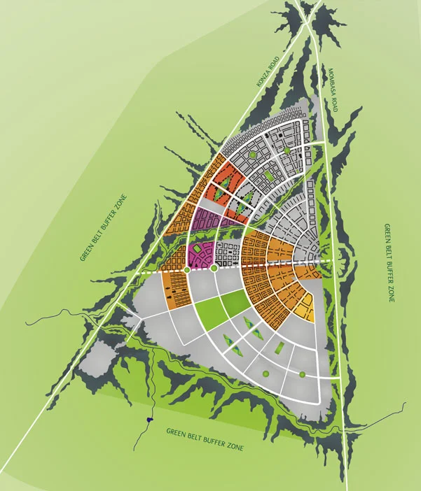 Phase 2 of Konza City's construction