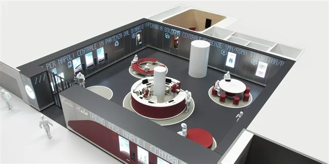 NTV is going to provide separate facilities for its passengers, to make traveling with Italos even more unique (Photo: NTV)