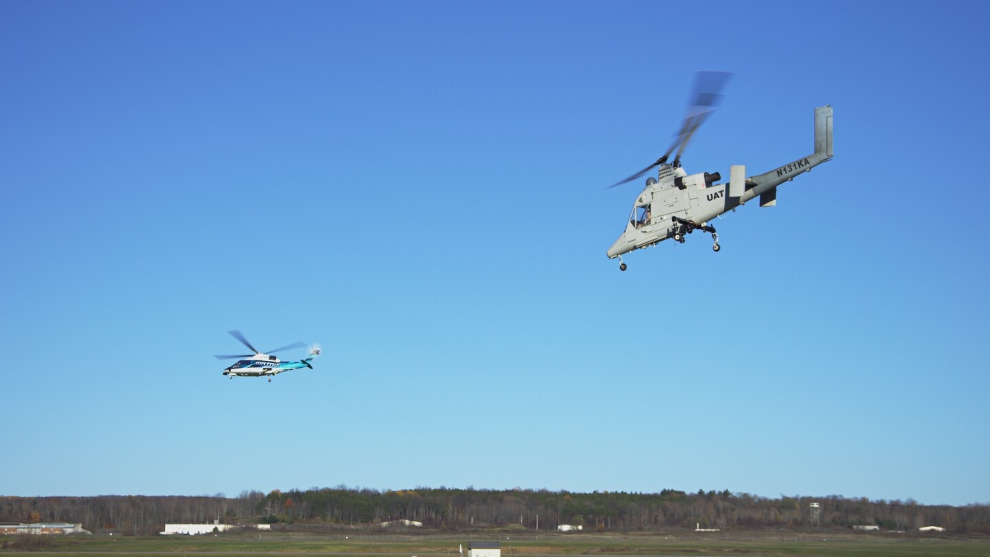 K-MAX and SARA in flight