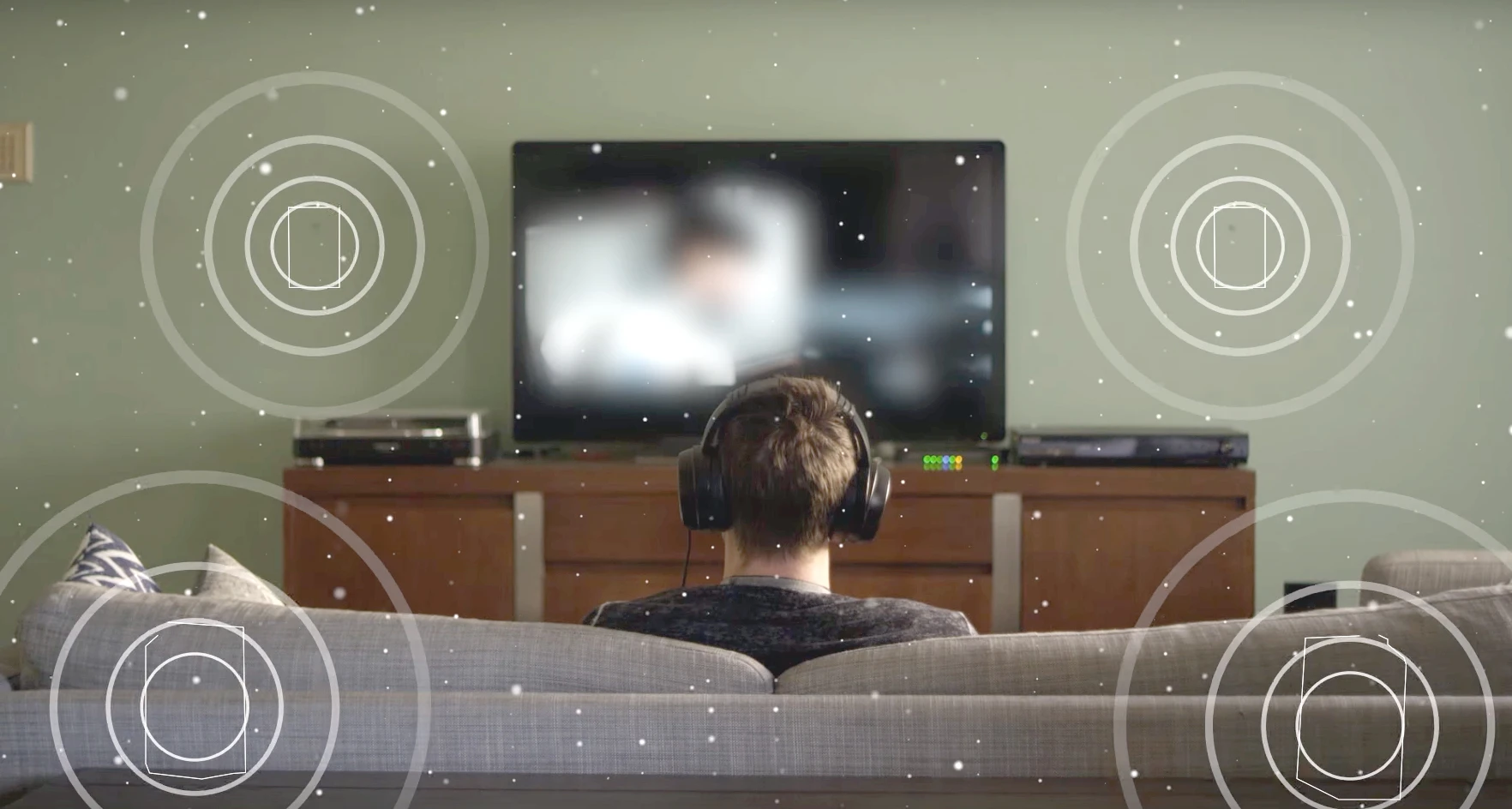 The Ossic X headphones incorporate head-tracking technology, eight individual drivers, and advanced algorithms