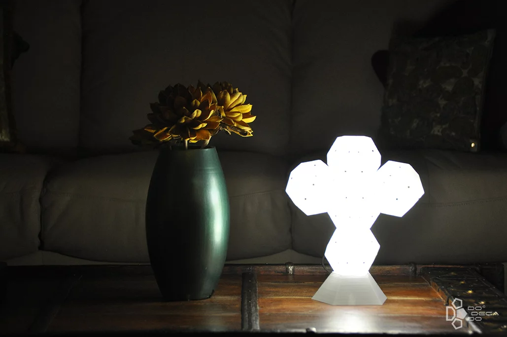 Stackable, customizable Dodecado LED lighting