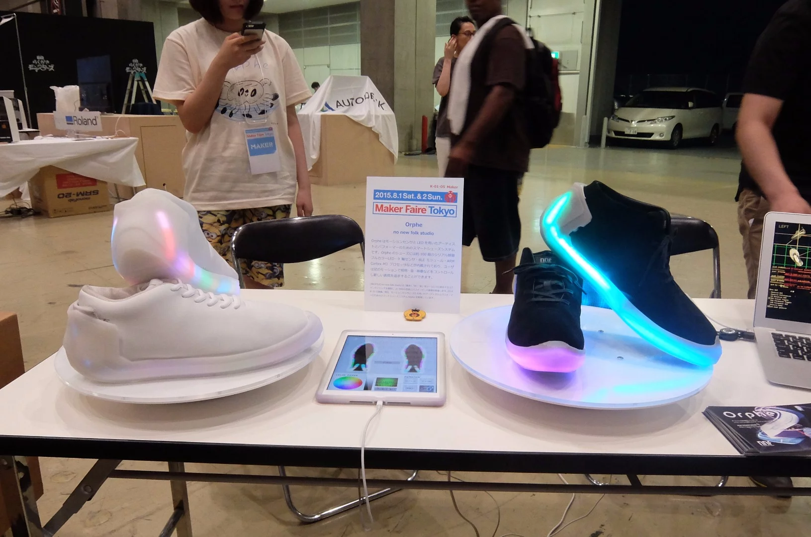 These shoes by Orphe take a dancer's movement and turn it into a light show