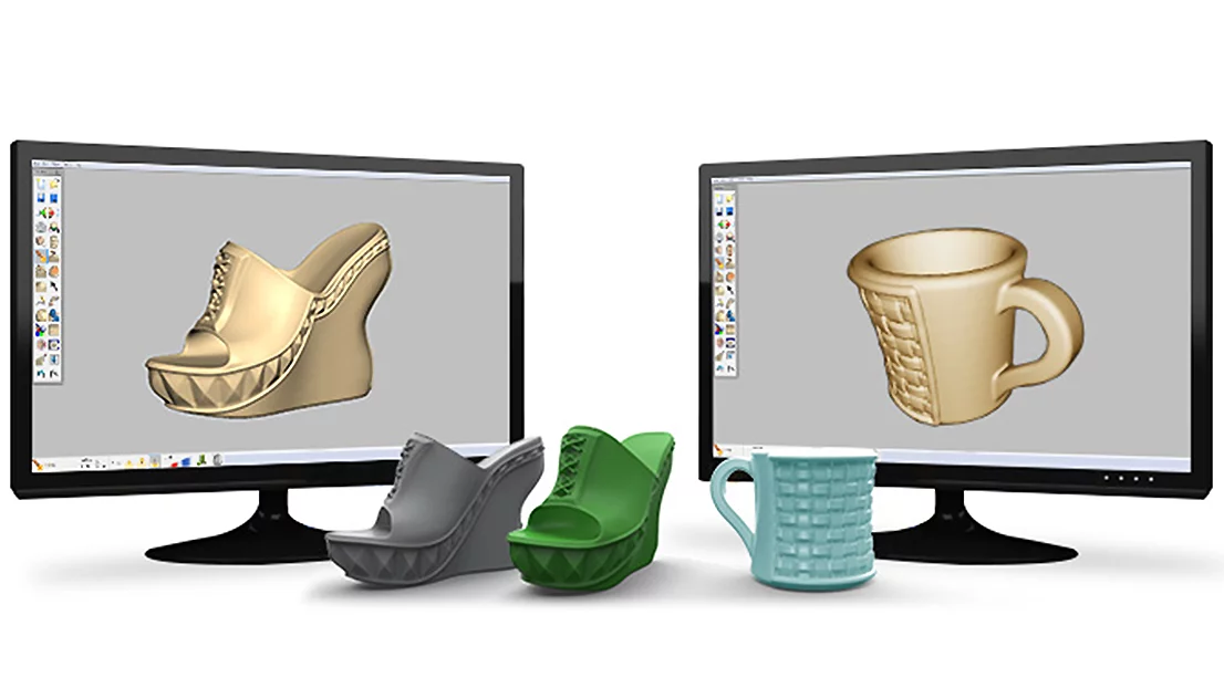 Cubify Sculpt is an new application that lets users create 3D printable designs more naturally