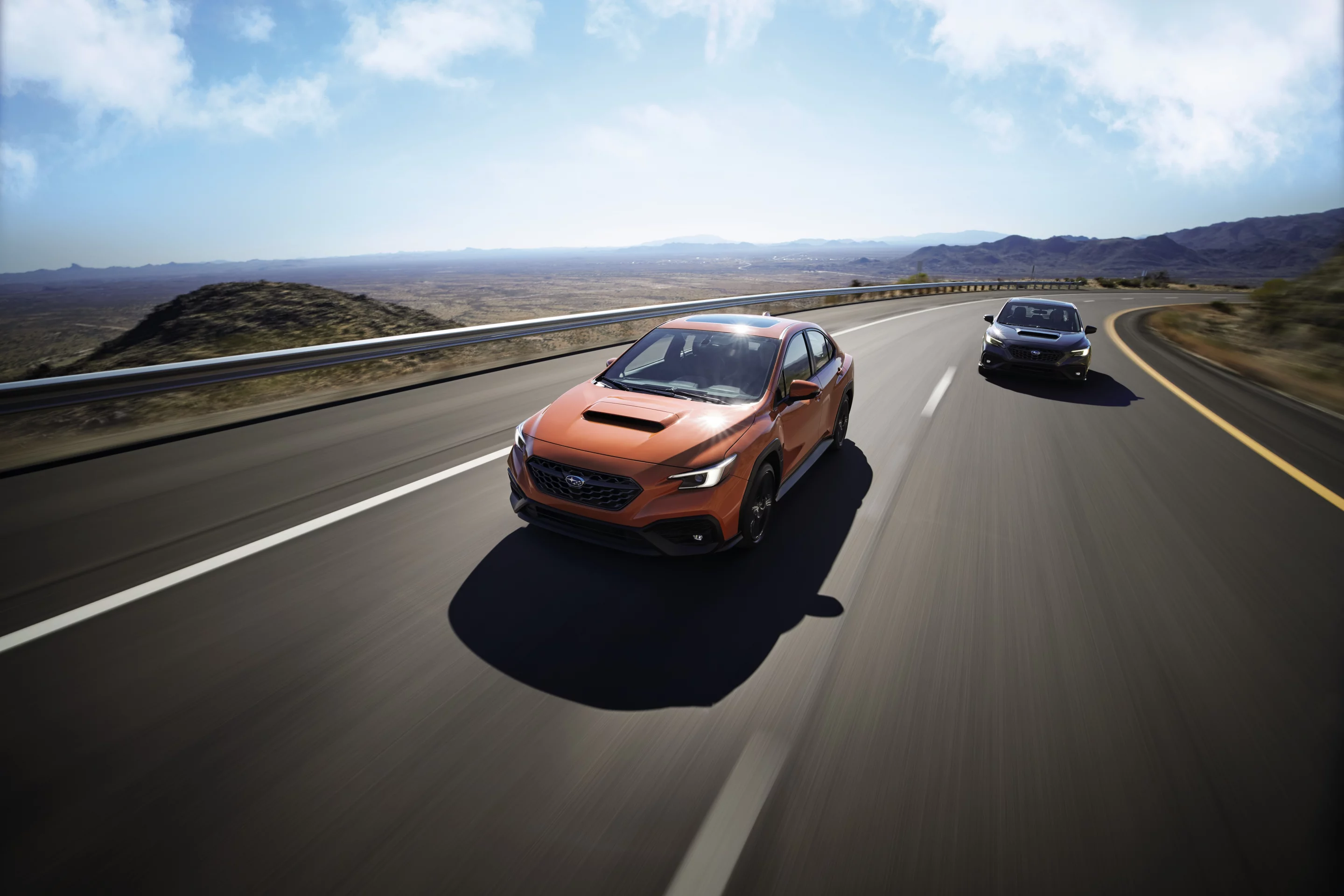 The fifth-generation WRX is powered by a new 271 hp 2.4-liter turbocharged Subaru BOXER engine