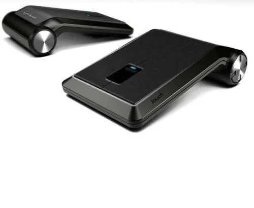 The Eclipse touchmouse features four-way touch scrolling and a sloping ergonomic design