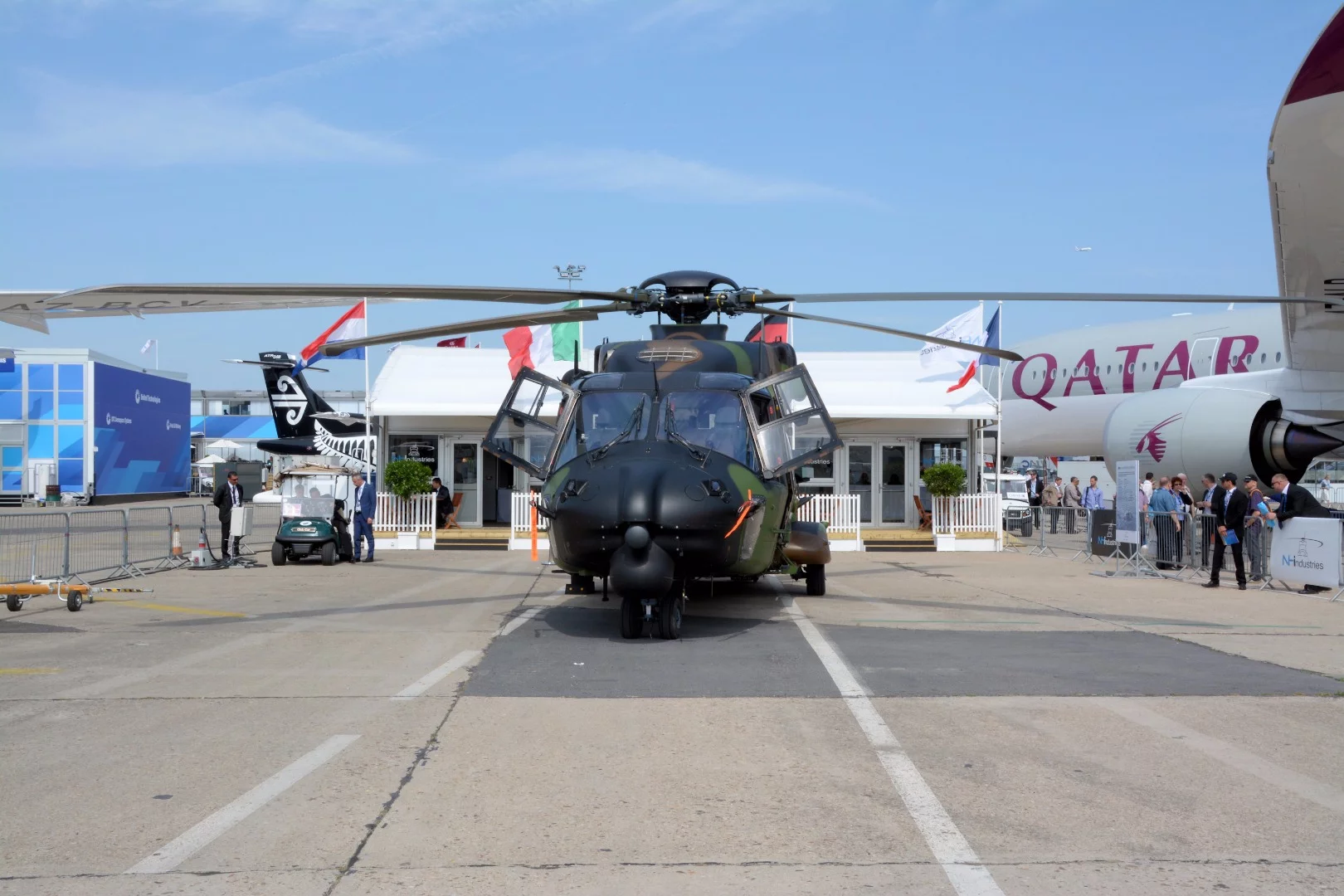 The NH90 Caiman combat helicopter