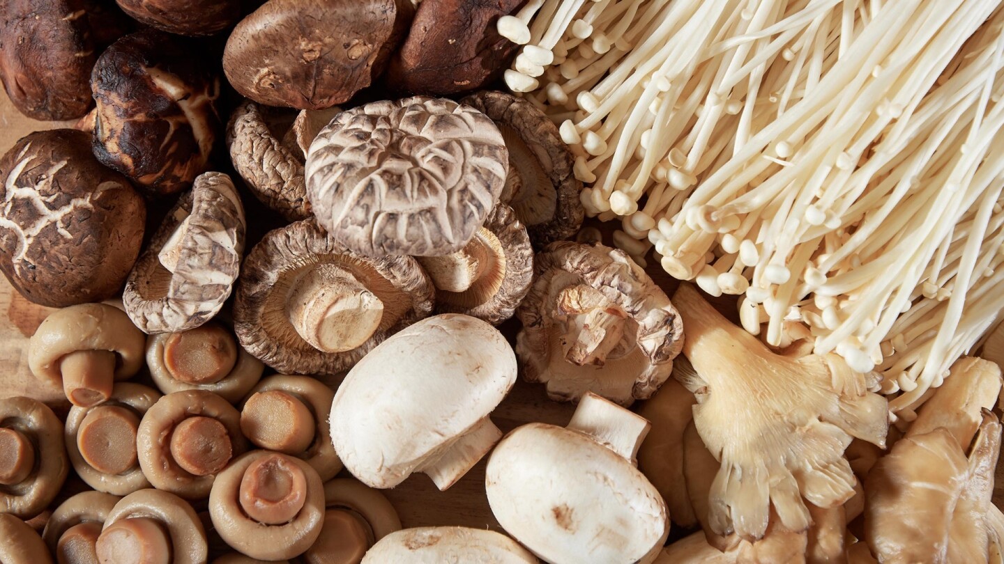 Mushroom varieties consumed in the study included golden, oyster, shiitake and white button