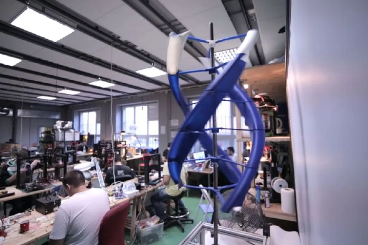 The AirEnergy3D Project is an open source, 3D printed, portable wind turbine prototype