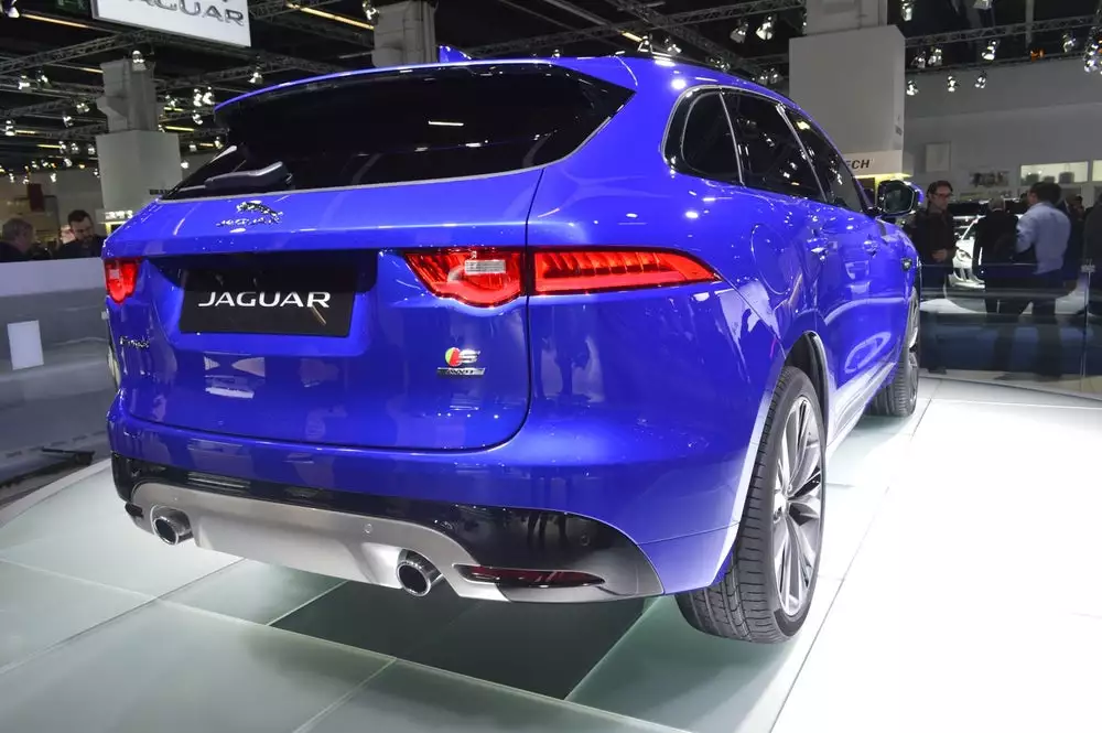 Jaguar F-Pace debuts at the 2015 Frankfurt Motor Show