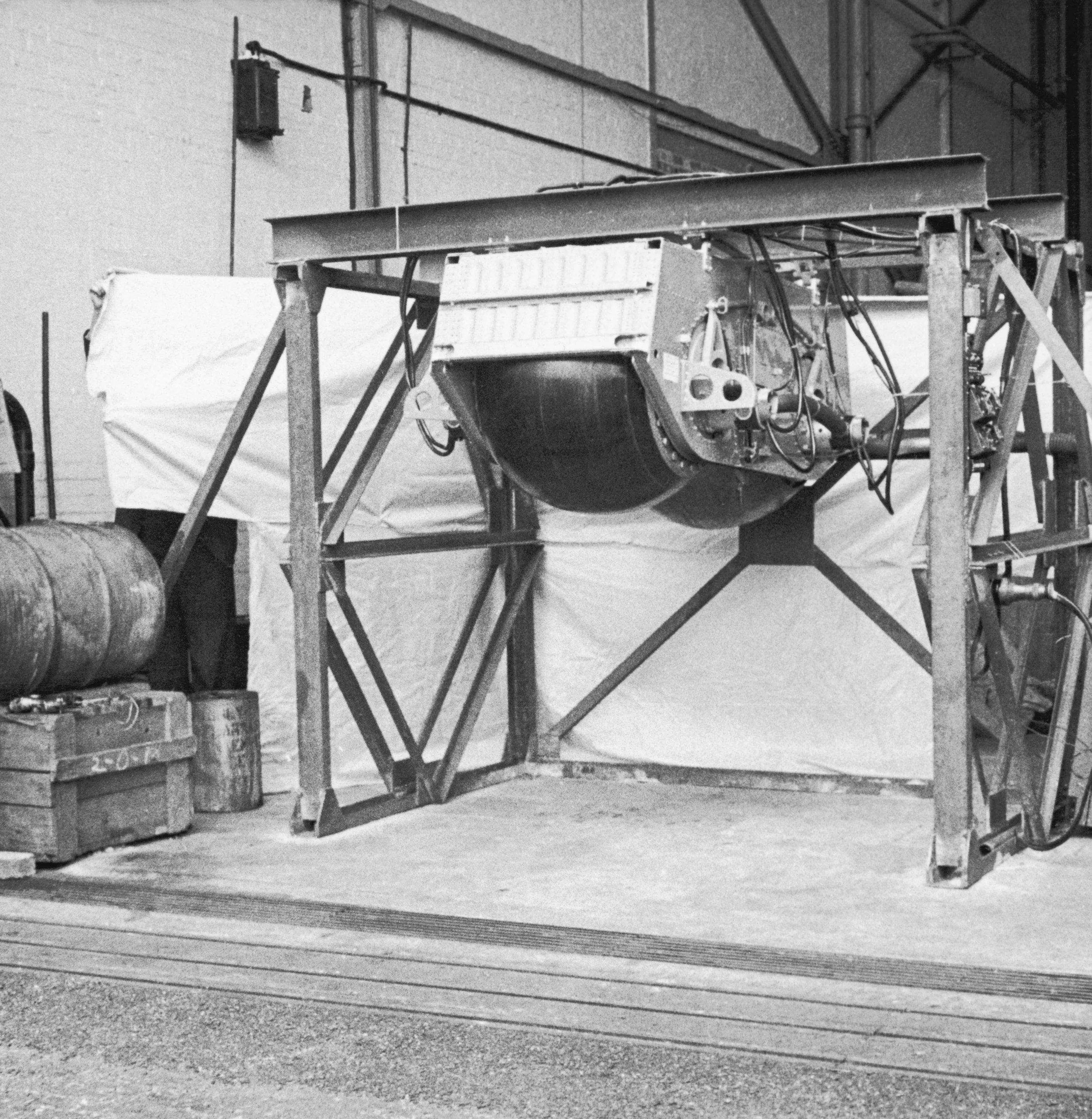 The bouncing bomb rig (Photo: BAE Systems/SSPL)