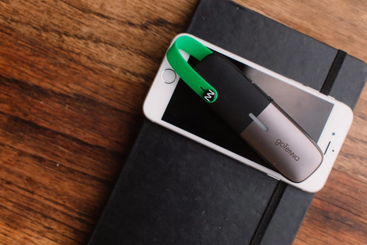 The device is able to relay communications via other goTenna Mesh devices nearby, thereby increasing the potential range