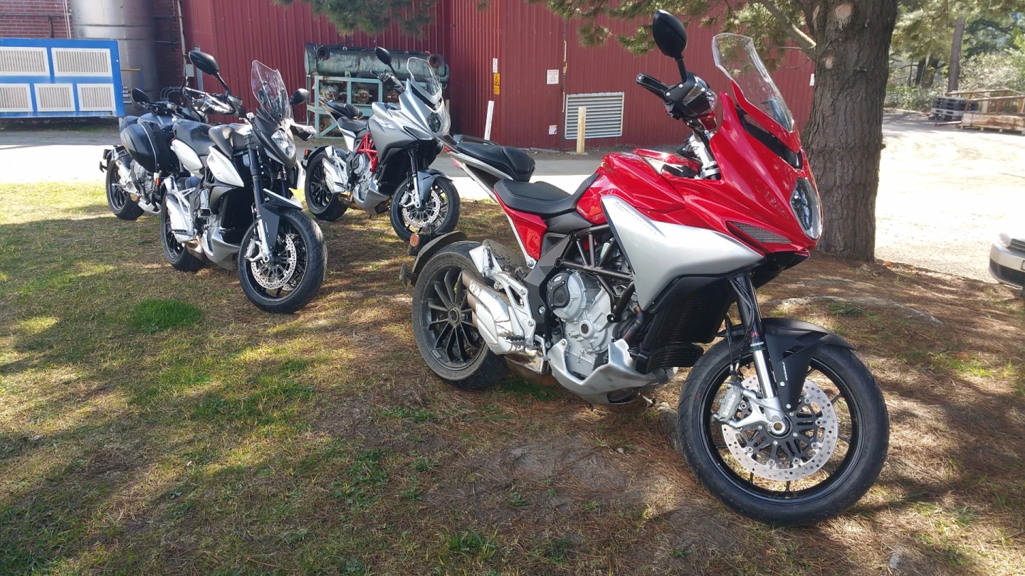 MV Agusta Turismo Veloce: unique looks include a tall, hollow tail section