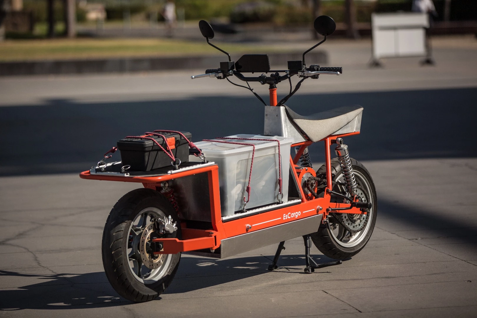 EsCargo: 150kg/175 litre cargo carrying capacity