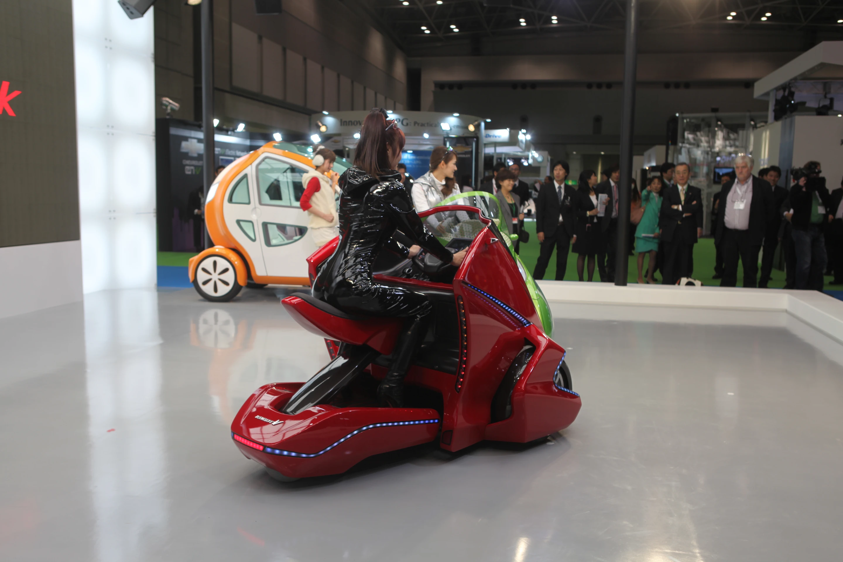 The Kobot Nu concept vehicle at the 2011 Tokyo Motor Show