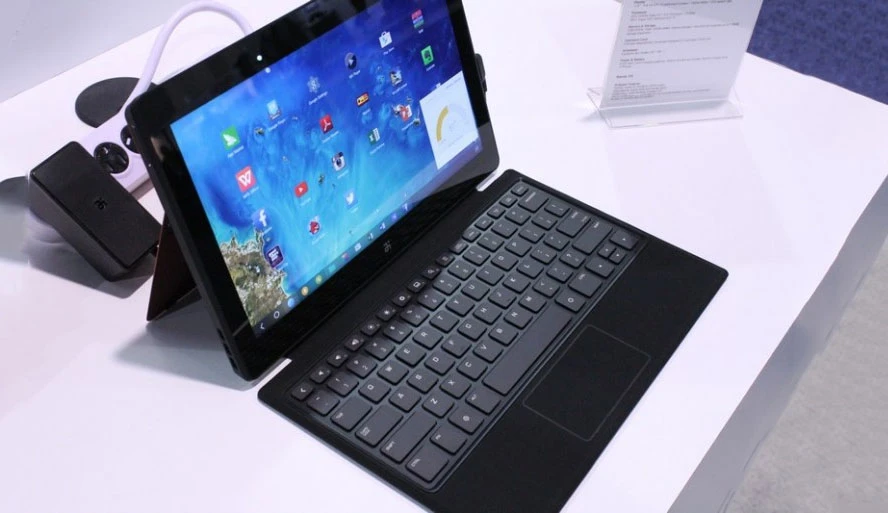 The Jide Remix is a Surface rival that runs Android – only skinned in ways that make a lot of sense on the desktop (Photo: Eric Mack/Gizmag.com)