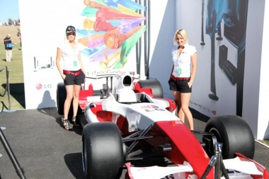 LG at the F1GP