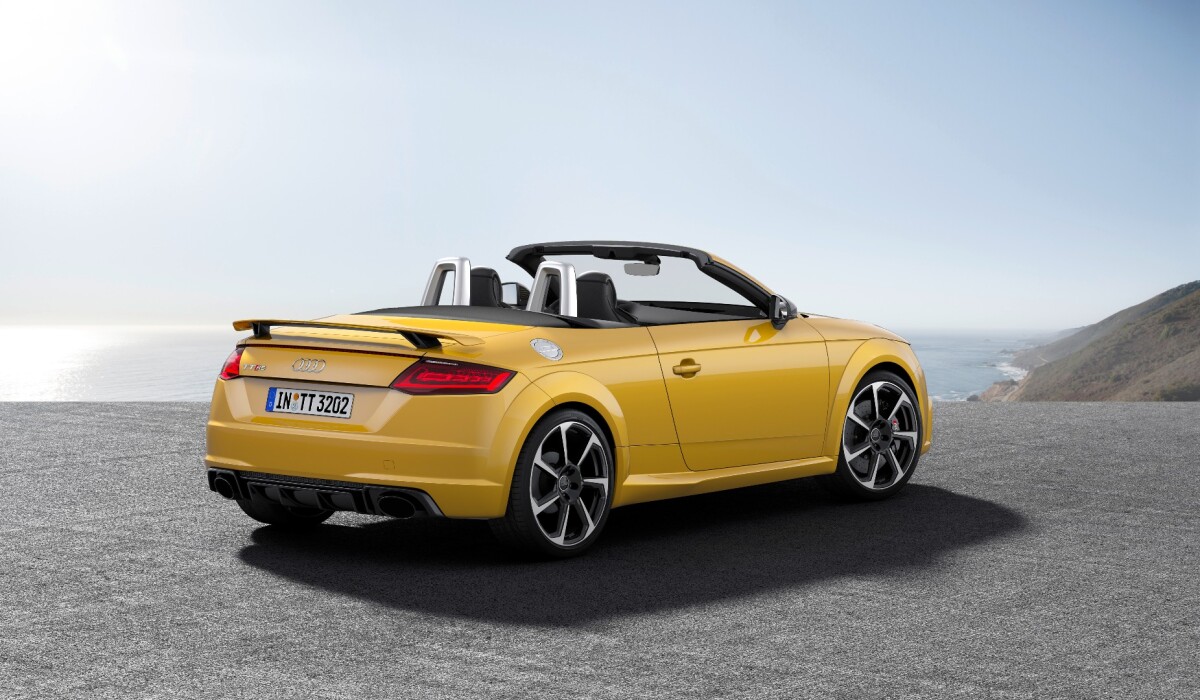 The TT is still unmistakable, but it has lost some of the cool curves from the original