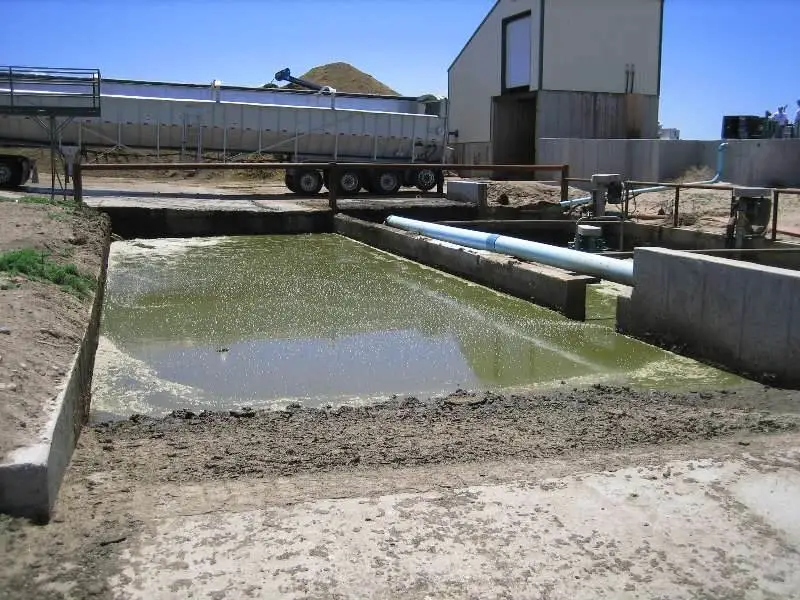 Liquid effluent can be sprayed on fields as fertilizer