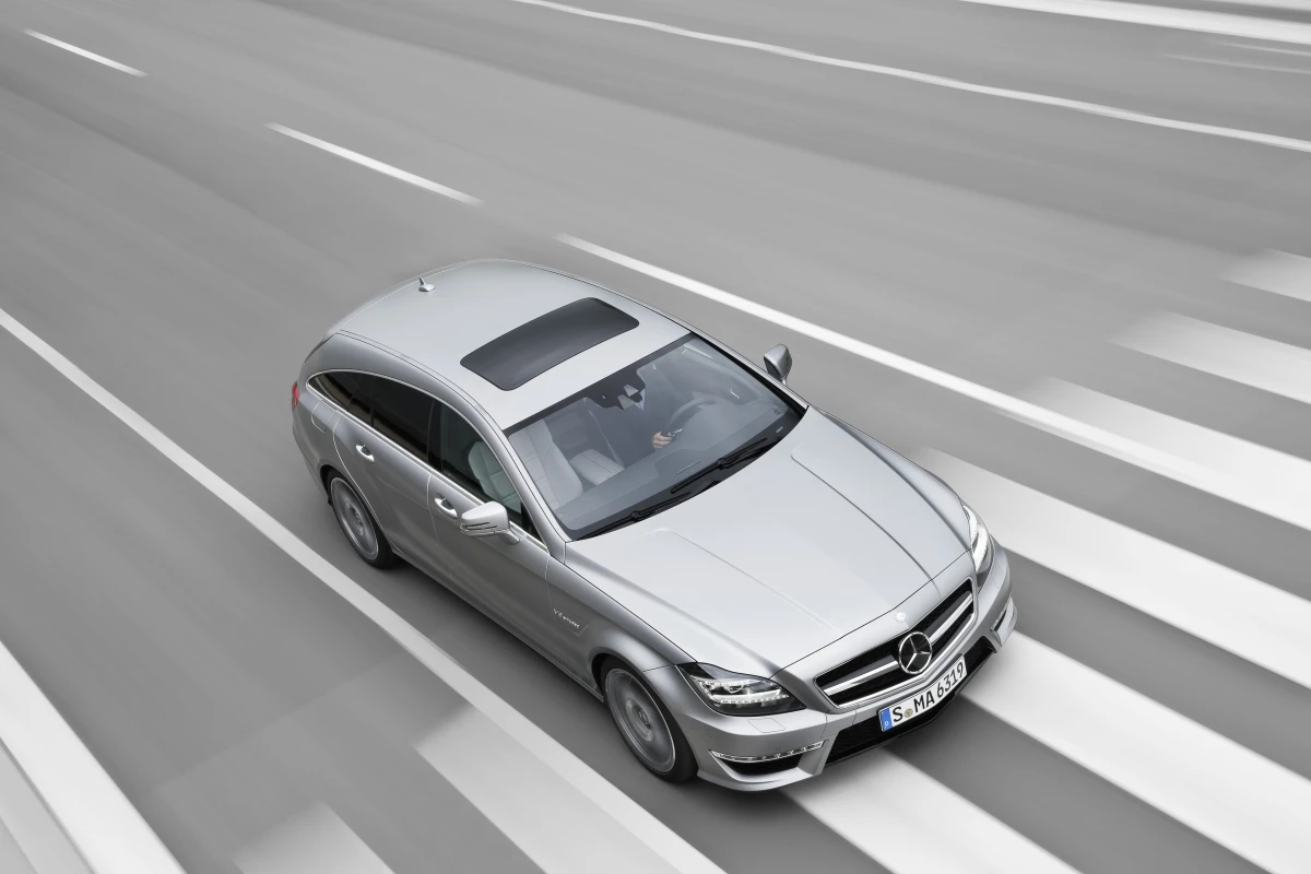 The Mercedes-Benz CLS 63 AMG Shooting Brake that will be available in October